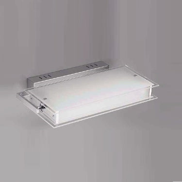 Applique/Plafon 255X440 Grigio + Dulux 2G11 2X24W (ULTIMI DISPONIBILI - N°1) Athena illuminazione Lampade da parete